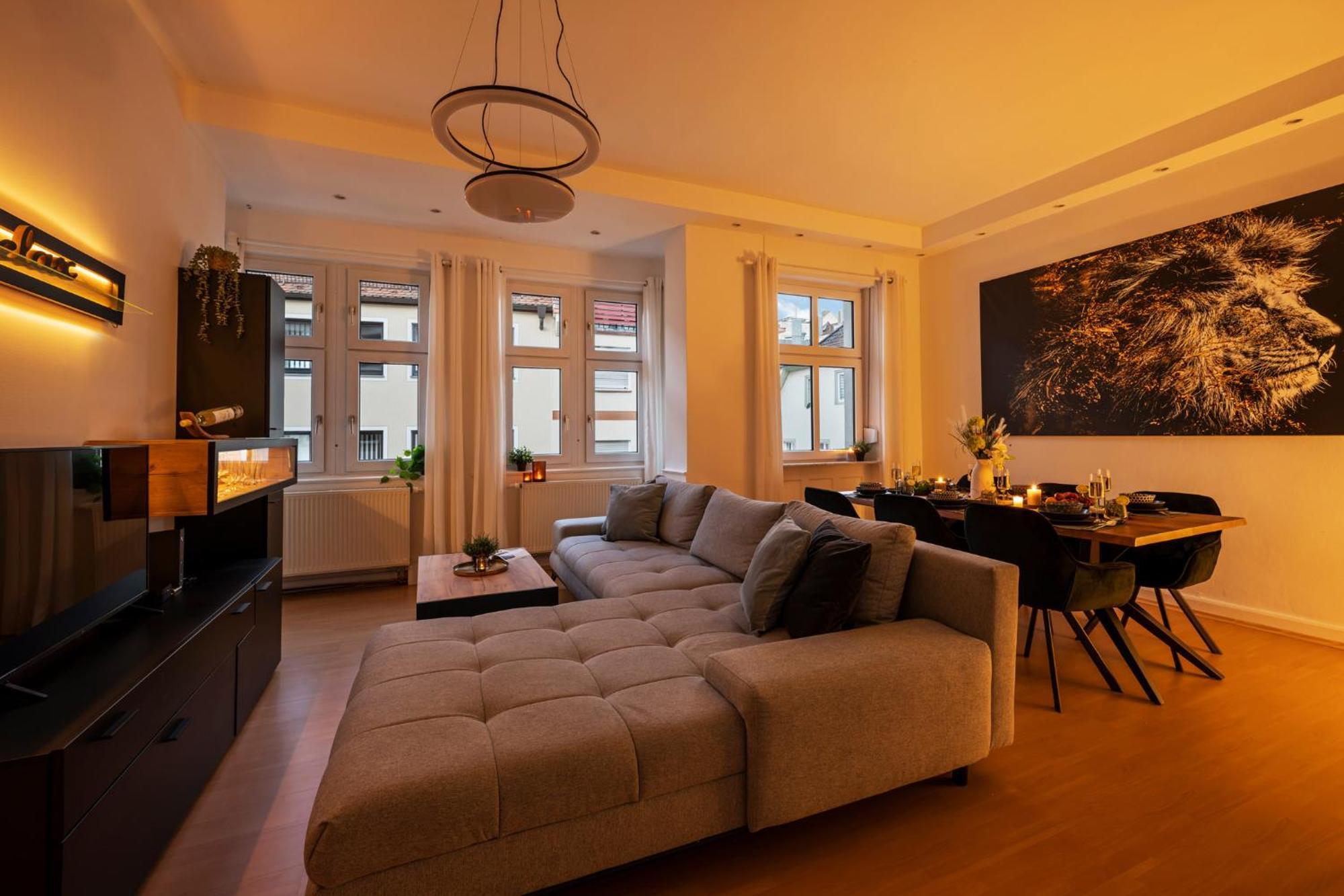 Ferienwohnung Blassdoerfer - Modernes Apartment In Bester Lage Und 93 Qm2 Bad Kissingen Exterior foto